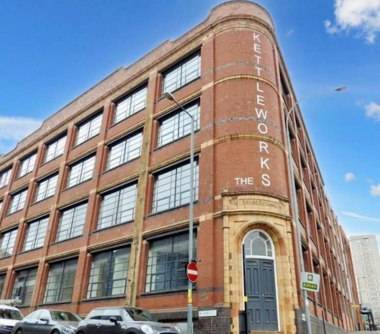 342 Stunning One Bedroom Studio Apartment Birmingham Buitenkant foto